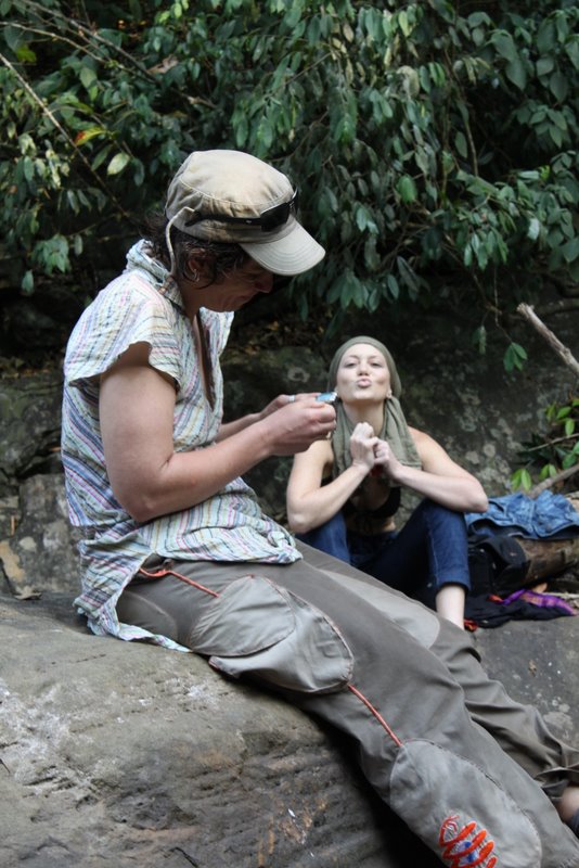 India 2010 - Coorg - Honey Valley - Trek to the Swimming Hole